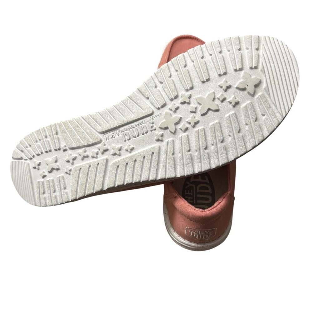 HEY DUDE Wendy Slub Pink Casual Shoes Size 11 -- BRAND NEW CLOSET STAPLE!!! - Picture 10 of 10